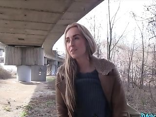 Inexperienced Jenny Simons Takes Some Money To Give Her Fuck-holes To A Stranger