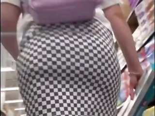 She Loves To Taunt Me Out Shopping Upskirt Public View