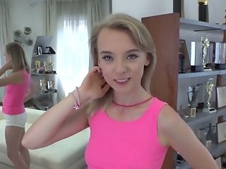 Nice Ukrainian Honey Lily Ray Gives A Rimjob And Footjob To Her Hook-up Accomplice